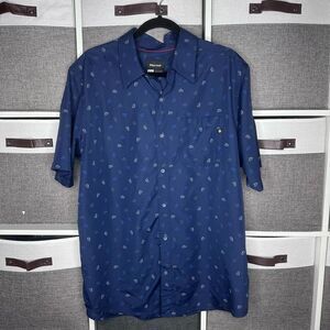 Marmot For Life Shirt Sleeve Button Up Tech Shirt Size XL